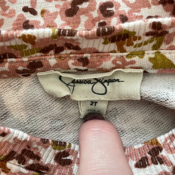 Jessica Simpson Fall Floral Matching Set. Girls Size 2T. - Picture 3 of 5